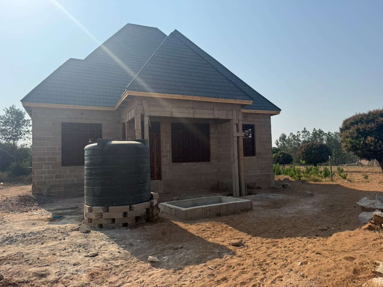 Bungalow — Roof Complete, Awaiting Plaster