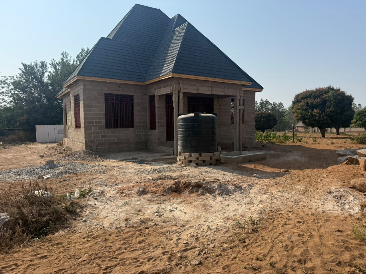 Bungalow — Roof Complete, Awaiting Plaster