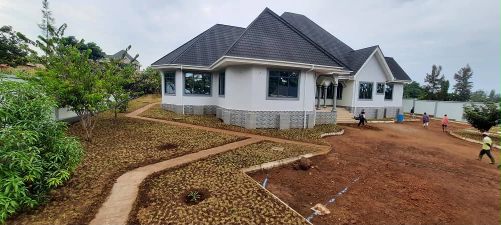 Paved Walkway — Near-Complete Finishing