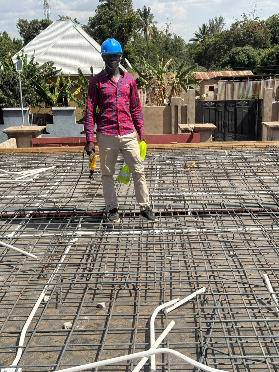 Rooftop Slab Preparation — Residential Build