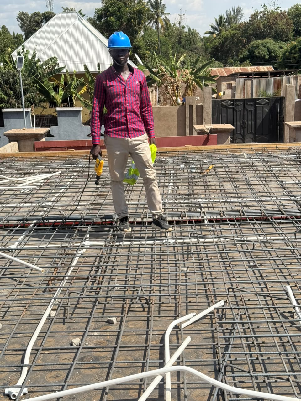 Rooftop Slab Preparation — Residential Build