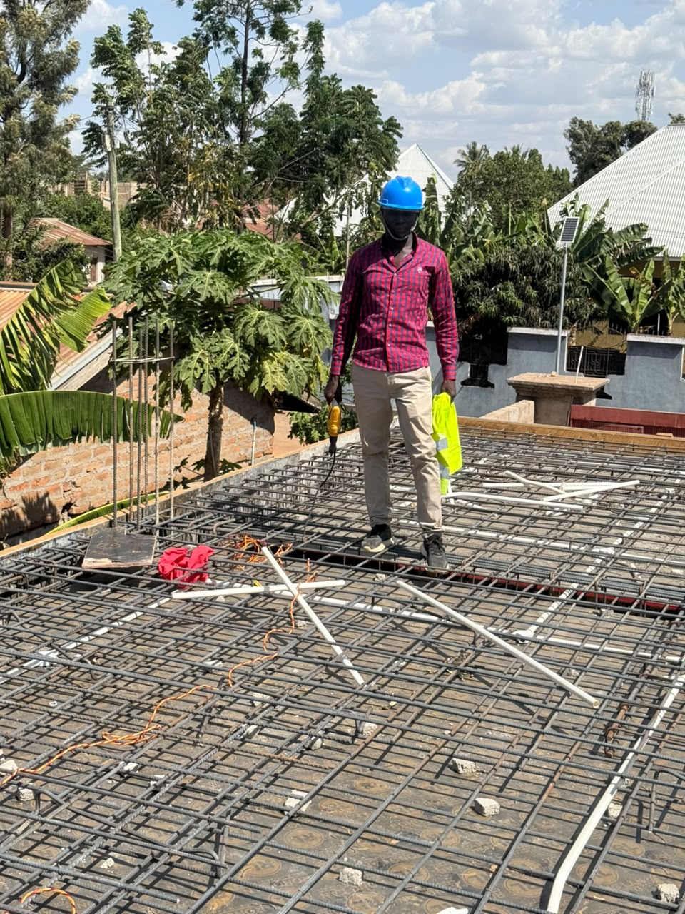 Rooftop Slab Preparation — Residential Build