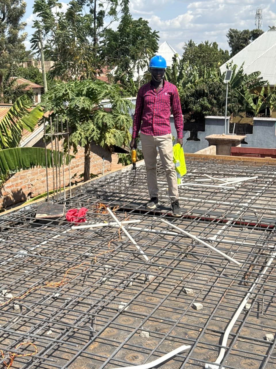 Rooftop Slab Preparation — Residential Build