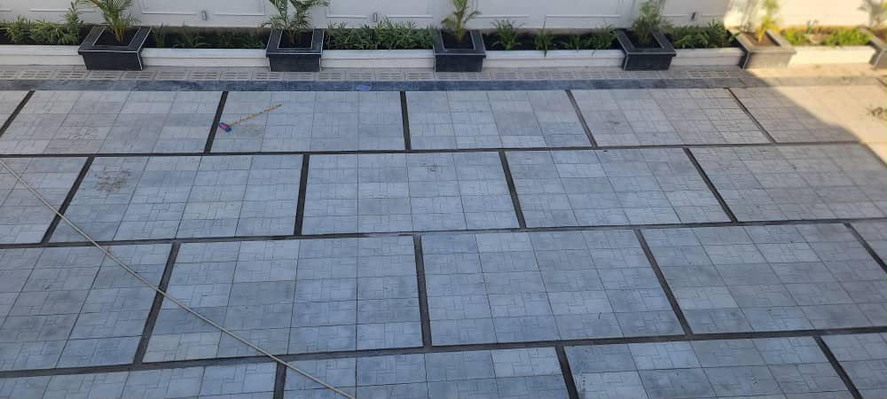 Row-House Terrace Development — Paving Stage