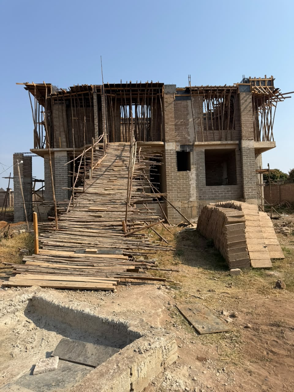Two-Story Shell — Blockwork Stage